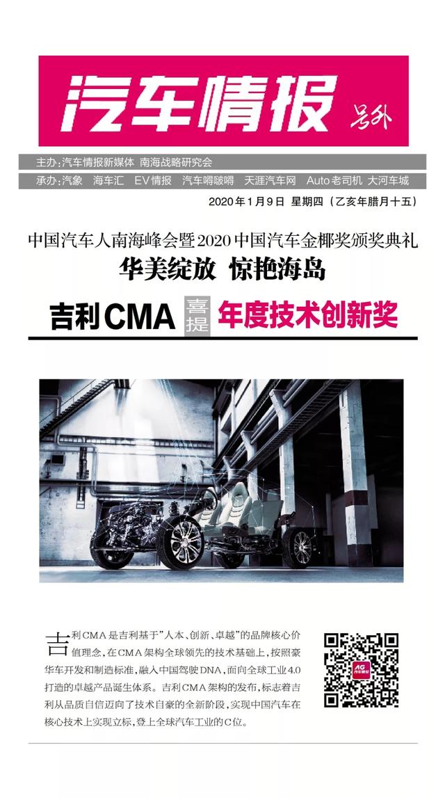 「号外」2020中国汽车金椰奖精彩绽放,15项大奖惊艳海岛
