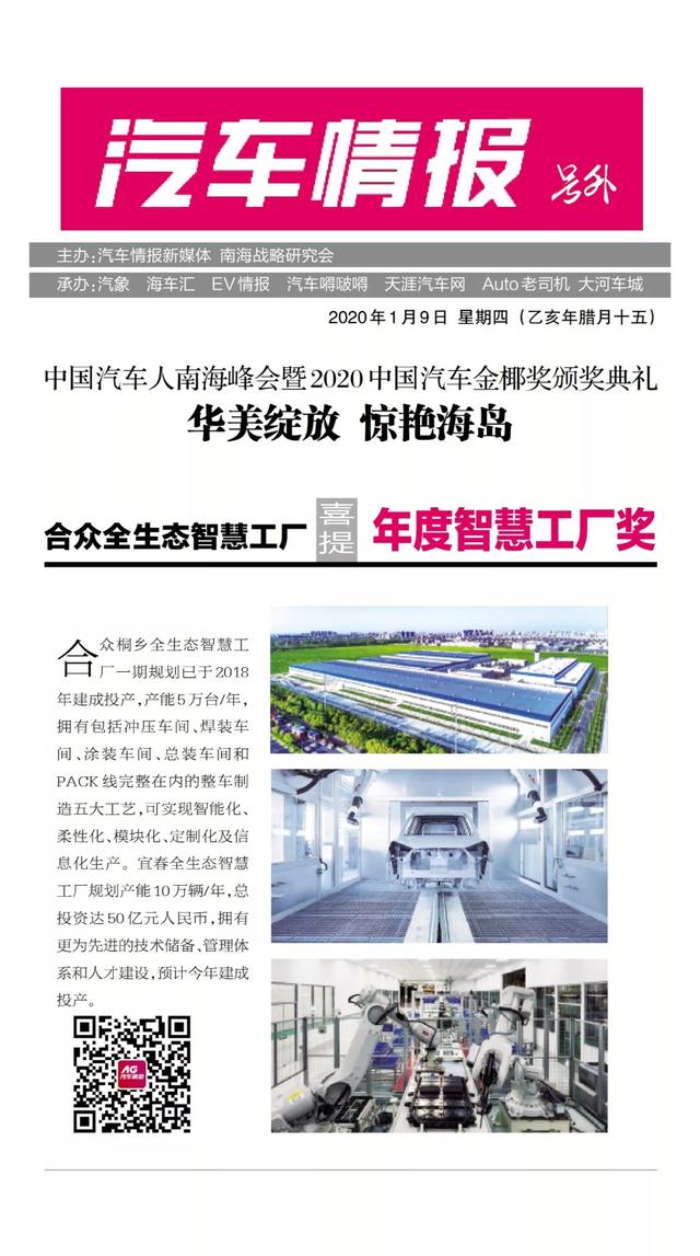 「号外」2020中国汽车金椰奖精彩绽放,15项大奖惊艳海岛