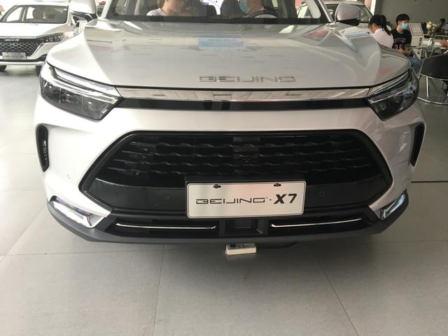 到店实拍BEIJING-X7,空间、品质和颜值能否吸引90后?